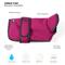 Show in main carousel: PetRageous Designs Juneau Insulated Dog Jacket, Magenta, Medium slide 6 of 10