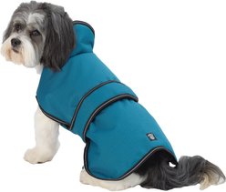 PetRageous Designs Juneau Insulated Dog Jacket, Teal, Medium