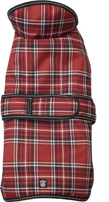 Show full view: PetRageous Designs Kodiak Insulated Dog Coat, Red Plaid, X-Large slide 3 of 10