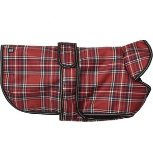 PetRageous Designs Kodiak Insulated Dog Coat, Red Plaid, XX-Large