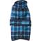 Show in main carousel: PetRageous Designs Kodiak Insulated Dog Coat, Teal Plaid, Large slide 4 of 11