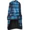 Show in main carousel: PetRageous Designs Kodiak Insulated Dog Coat, Teal Plaid, Small slide 4 of 10