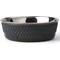 Show in main carousel: PetRageous Designs Kona Non-Skid Stainless Steel Dog & Cat Bowl, Charcoal Grey, 6.5-cup slide 1 of 6