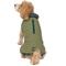 Show in main carousel: PetRageous Designs Luna Peak Buffalo Check Textured Dog Parka, Green/Teal, Medium slide 1 of 6