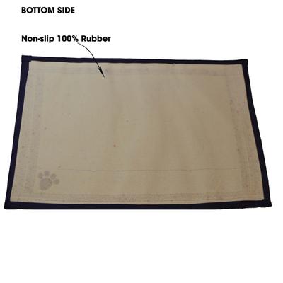 Show full view: PetRageous Designs Mattress Ticking Tapestry Pet Placemat, 19-in slide 4 of 6