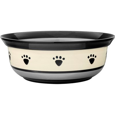 PetRageous Designs PetRageous Designs Metro Deep Ceramic Dog & Cat Bowl, 4-cup