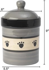 PetRageous Designs Metro Pet Treat Jar, Treat Jar, 9-in tall slide 2 of 3