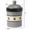 Show in main carousel: PetRageous Designs Metro Pet Treat Jar, Treat Jar, 9-in tall slide 2 of 4