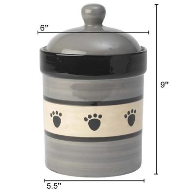 Show full view: PetRageous Designs Metro Pet Treat Jar, Treat Jar, 9-in tall slide 2 of 4