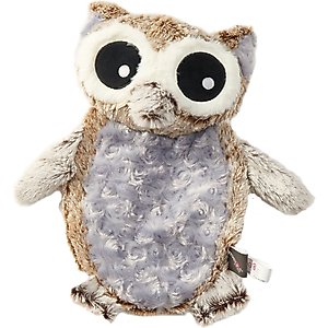 PetRageous Designs Ollie 14-in Stufless Squeak & Crinkle Plush Dog Toy, Purple