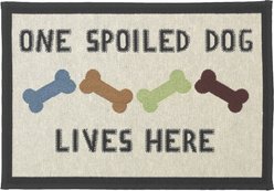 PetRageous Designs One Spoiled Dog Tapestry Placemat, Regular