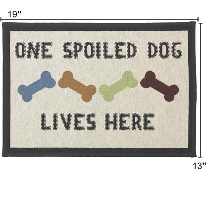 Show full view: PetRageous Designs One Spoiled Dog Tapestry Placemat, Regular slide 2 of 7