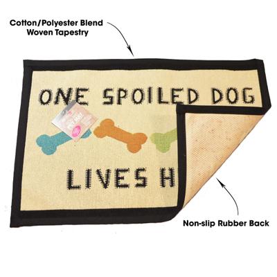 Show full view: PetRageous Designs One Spoiled Dog Tapestry Placemat, Regular slide 3 of 7