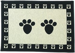 PetRageous Designs Paws Tapestry Placemat, Jumbo
