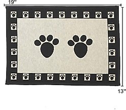 PetRageous Designs Paws Tapestry Placemat, Regular slide 2 of 4