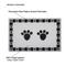 Show in main carousel: PetRageous Designs Pet Paws Placemat, Black, Regular slide 2 of 5