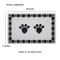 Show in main carousel: PetRageous Designs Pet Paws Placemat, Black, Regular slide 3 of 5
