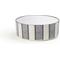 Show in main carousel: PetRageous Designs Pinstripe with Paw Logo 5-in Round Stoneware Dog & Cat Bowl, Blue, 2-cup slide 1 of 4