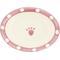 Show in main carousel: PetRageous Designs Polka Paws Oval Ceramic Dog & Cat Bowl, Pink, 1-cup slide 5 of 7