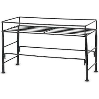 PetRageous Designs PetRageous Designs Set The Table Non-Skid Pet Bowl Wire Stand, Large