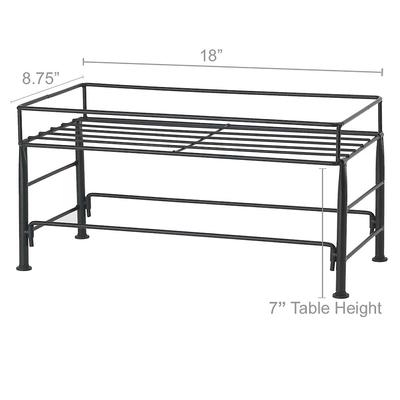 Show full view: PetRageous Designs Set The Table Non-Skid Pet Bowl Wire Stand, Medium slide 3 of 8