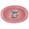 Show in main carousel: PetRageous Designs Silly Kitty Oval Ceramic Cat Bowl, White & Pink, 2-cup slide 4 of 6