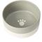 Show in main carousel: PetRageous Designs Sprinkles Two-Tone Round Stoneware Dog Bowl, White & Grey, Medium: 3.5-cup slide 2 of 2