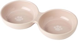 PetRageous Designs Wubby's Duo Diner Pet Bowls, Pink