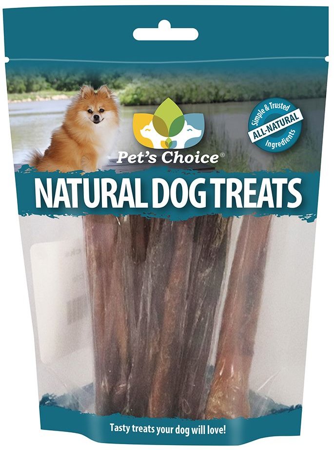 Pet's Choice Naturals 9" Low Odor Bully Spring Dog Treats