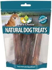 Pet's Choice Naturals Premium Bully Sticks Adult 6-in Beef Flavor Dog Treats, 6 count slide 1 of 7