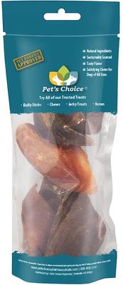 Show full view: Pet's Choice Cow Hooves Dog Treats, 6 count slide 3 of 3