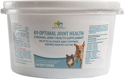Pet's Choice Pharmaceuticals K9 Optimal Joint Health Soft Chew Dog Supplement, 240 count