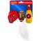 Show in main carousel: Pets First NCAA Football Plush Cat Toys with Catnip, 3 count, Georgia slide 6 of 7
