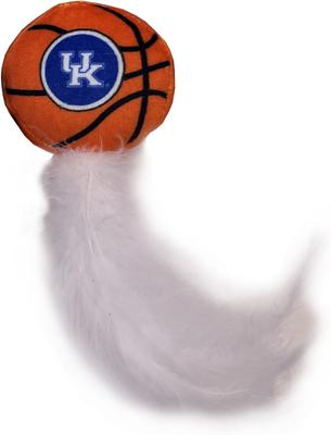 Show full view: Pets First NCAA Basketball Plush Cat Toys with Catnip, 3 count, Kentucky slide 4 of 6