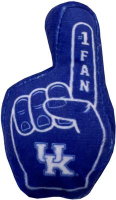 Show full view: Pets First NCAA Basketball Plush Cat Toys with Catnip, 3 count, Kentucky slide 5 of 6