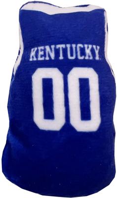 Show full view: Pets First NCAA Basketball Plush Cat Toys with Catnip, 3 count, Kentucky slide 3 of 6