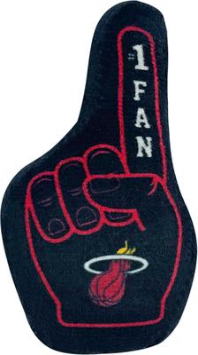 Show full view: Pets First NBA Plush Cat Toys with Catnip, 3 count, Miami Heat slide 5 of 6