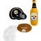 Show in main carousel: Pets First NFL Plush Cat Toys with Catnip, 3 count, Pittsburgh Steelers slide 5 of 5