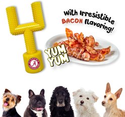 Pets First Alabama Hard Nylon Goal Post Dog Chew Toy, Yellow slide 2 of 5