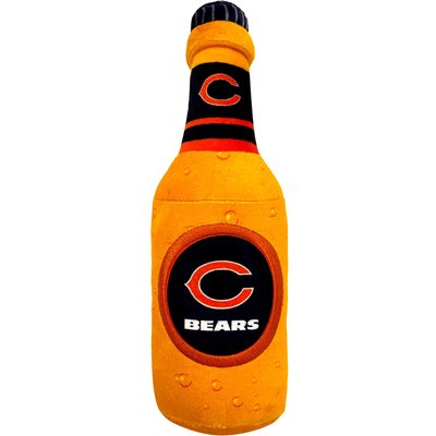 Pets First Pets First Bottle Squeaky Dog Chew Toy, Chicago Bears