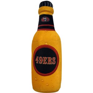 Pets First Bottle Squeaky Dog Chew Toy, San Francisco 49ers