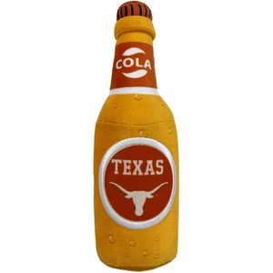 Pets First Bottle Squeaky Dog Chew Toy, Texas