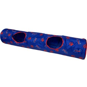 Pets First Buffalo Bills Cat Tunnel Toy with Catnip