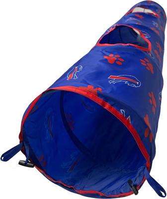 Show full view: Pets First Buffalo Bills Cat Tunnel Toy with Catnip slide 2 of 10