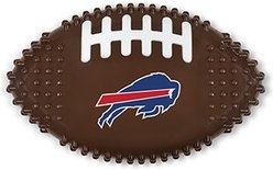 Pets First Buffalo Bills Hard Nylon Football Dog Chew Toy, Brown