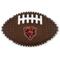 Show in main carousel: Pets First Chicago Bears Hard Nylon Football Dog Chew Toy, Brown slide 1 of 5