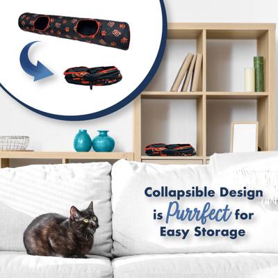 Show full view: Pets First Cincinnati Bengals Cat Tunnel Toy with Catnip slide 8 of 10