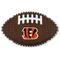 Show in main carousel: Pets First Cincinnati Bengals Hard Nylon Football Dog Chew Toy, Brown slide 1 of 5