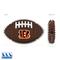 Show in main carousel: Pets First Cincinnati Bengals Hard Nylon Football Dog Chew Toy, Brown slide 2 of 5