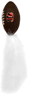 Show full view: Pets First Cincinnati Bengals Plush Cat Toys with Catnip, 3 count slide 3 of 5